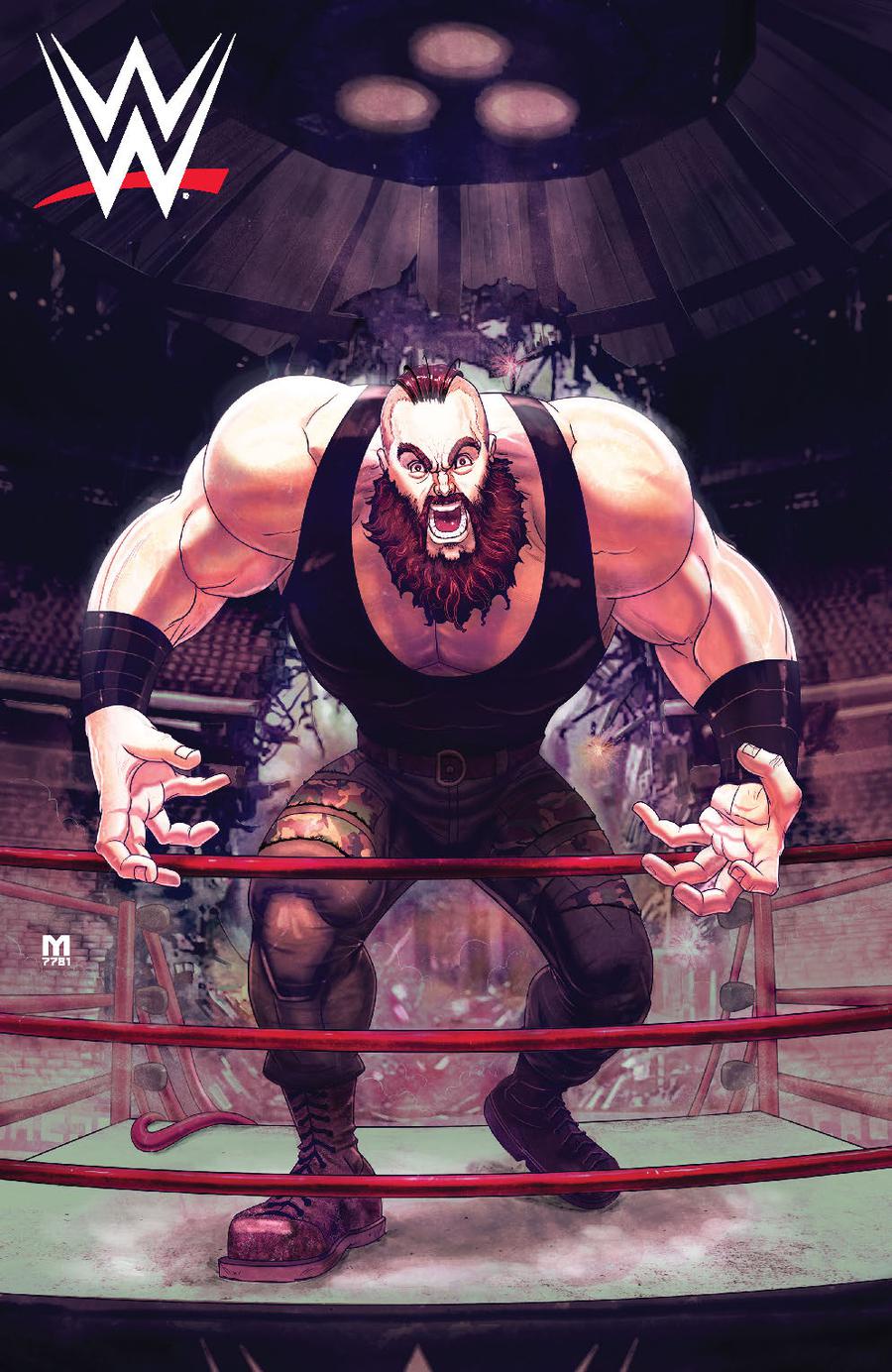 WWE #21 Cover D Incentive Marco DAlfonso Virgin Variant Cover