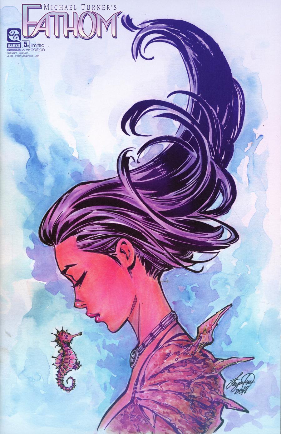 Fathom Vol 5 #5 Cover C Incentive Siya Oum Variant Cover