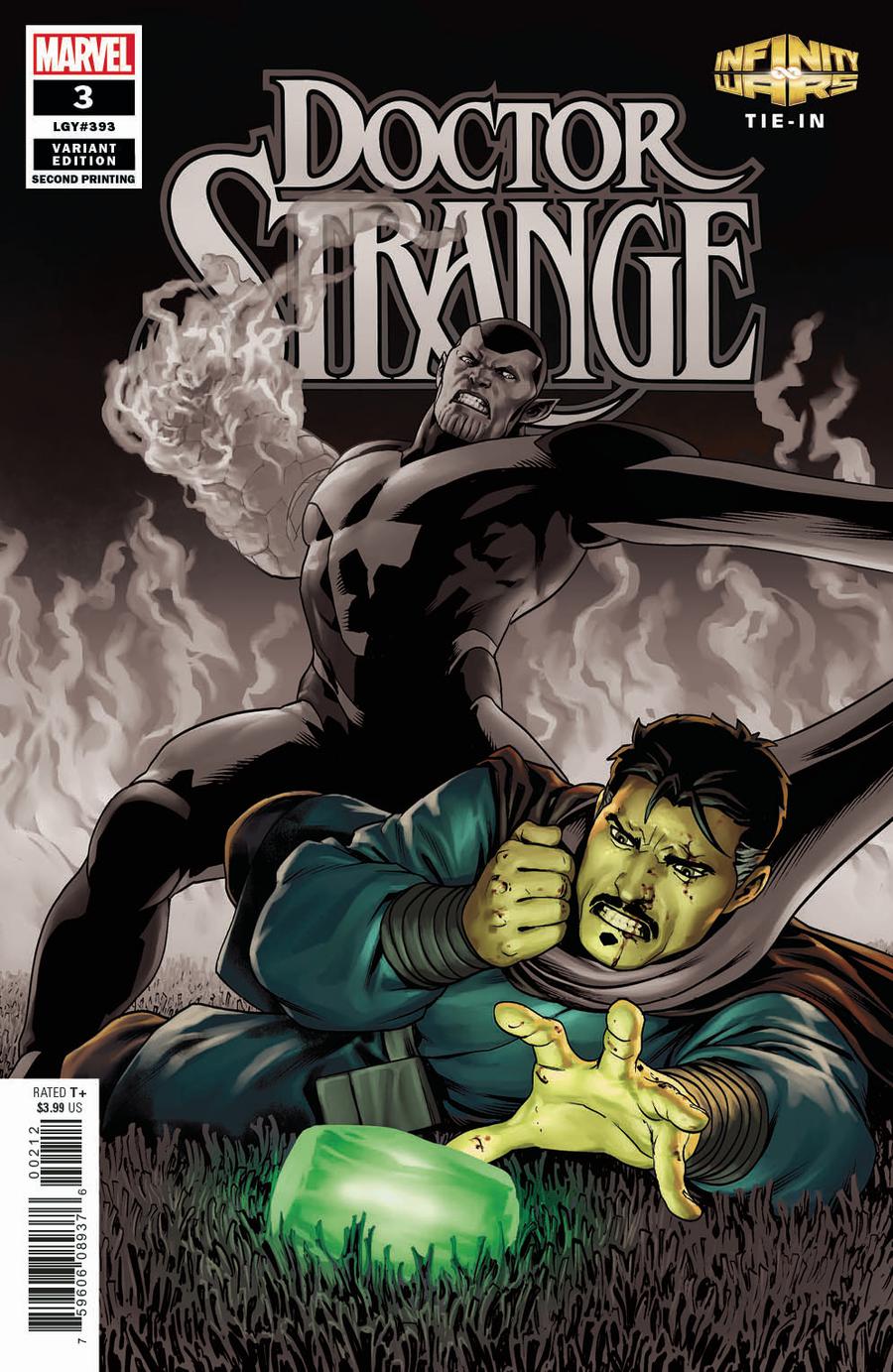 Doctor Strange Vol 5 #3 Cover C 2nd Ptg Variant Jesus Saiz Cover
