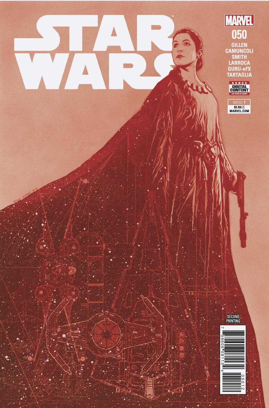 Star Wars Vol 4 #50 Cover H 2nd Ptg Variant Travis Charest Cover