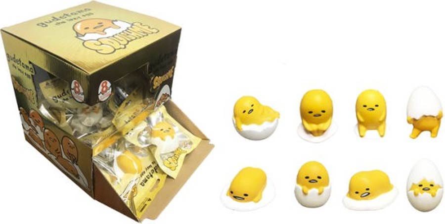 Gudetama Lazy Egg Squishme Blind Mystery Box