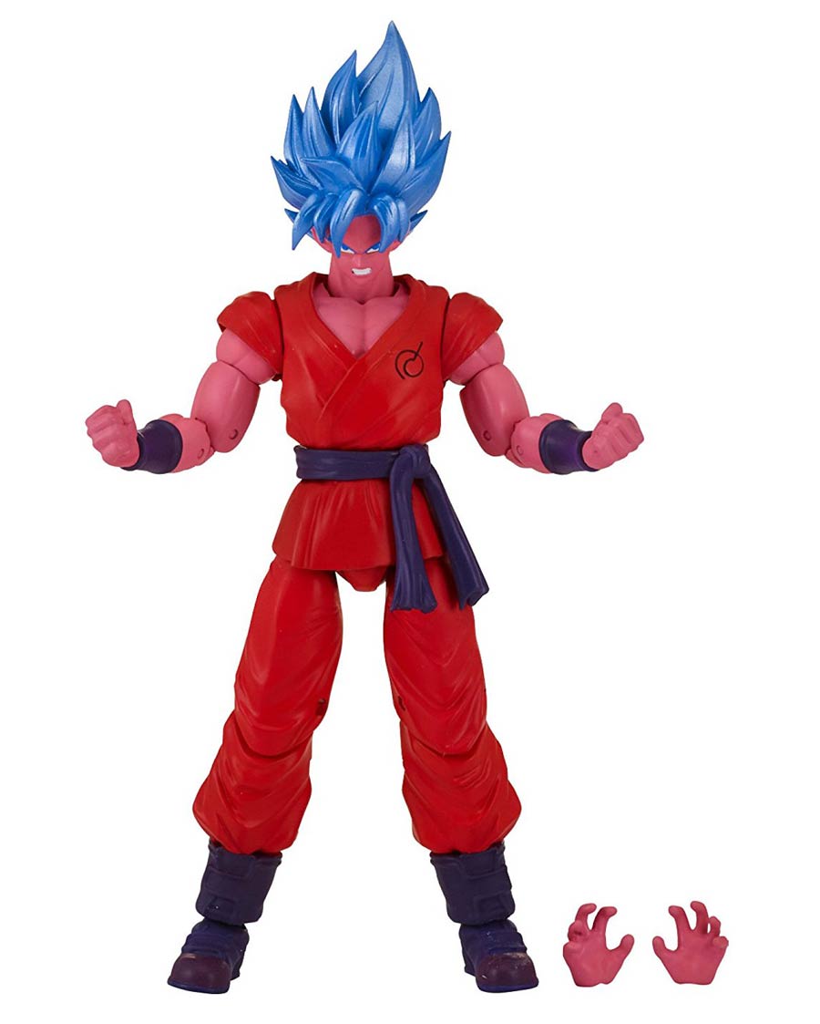 Dragon Ball Super Dragon Stars Action Figure Assortment H - Super Saiyan Blue Kaioken x10 Goku