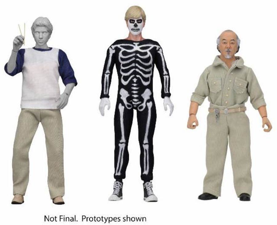 Karate Kid 1984 8-Inch Clothed Action Figure Assortment Case