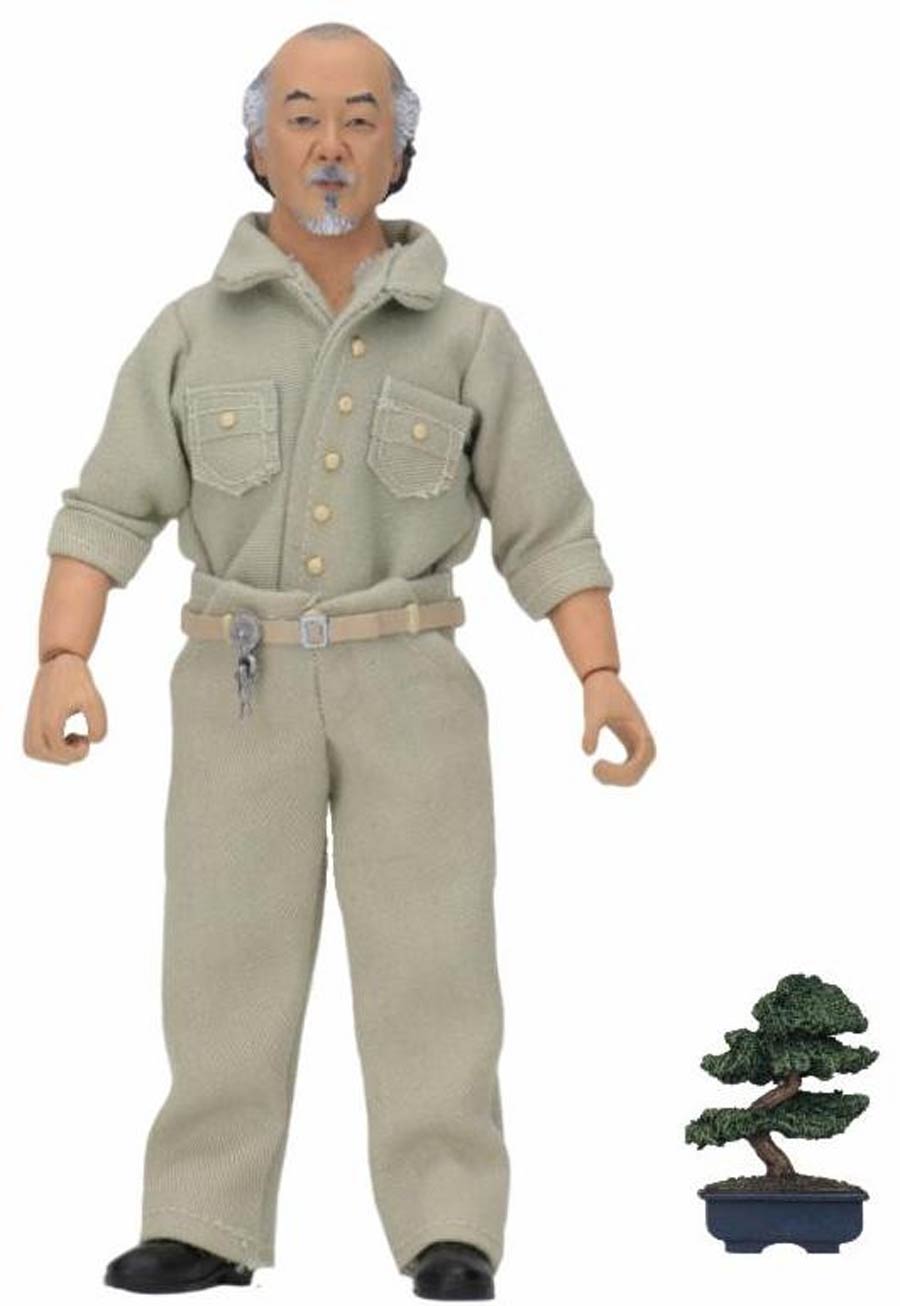 Karate Kid 1984 8-Inch Clothed Action Figure - Mr Miyagi