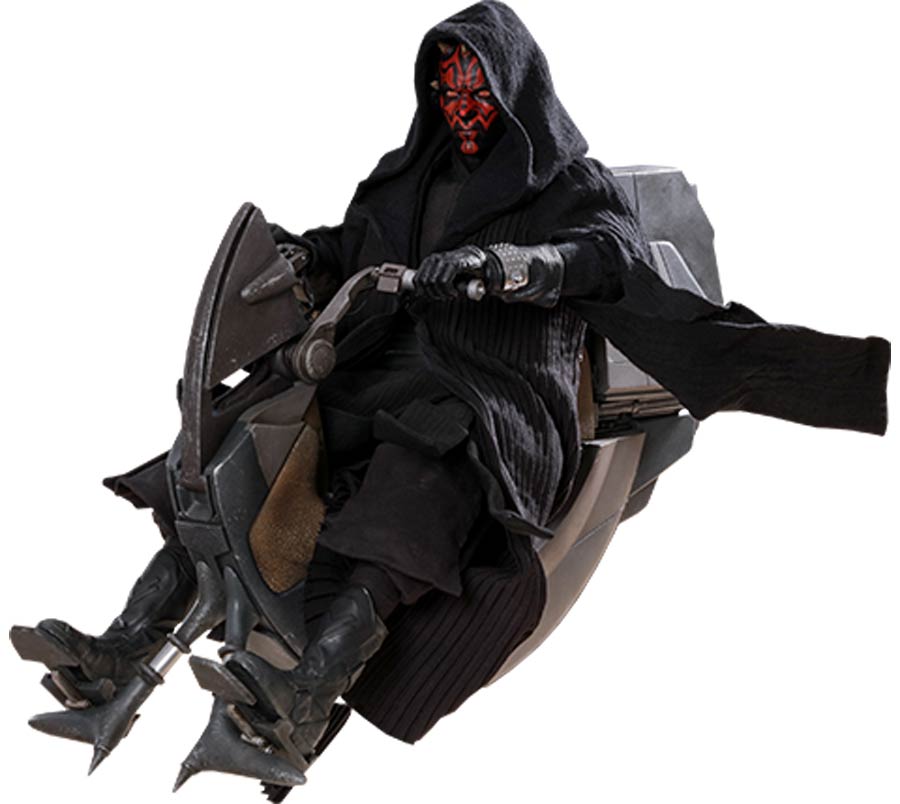 Darth Maul With Sith Speeder Star Wars Episode I The Phantom Menace DX Series Sixth Scale Figure