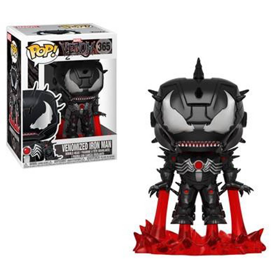 POP Marvel 365 Marvel Venom Venomized Iron Man Vinyl Bobble Head