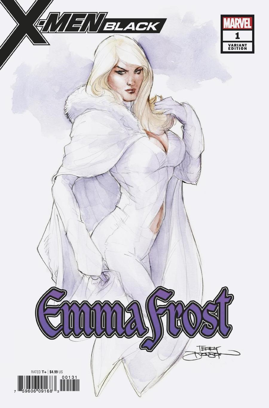 X-Men Black Emma Frost #1 Cover C Variant Terry Dodson Cover