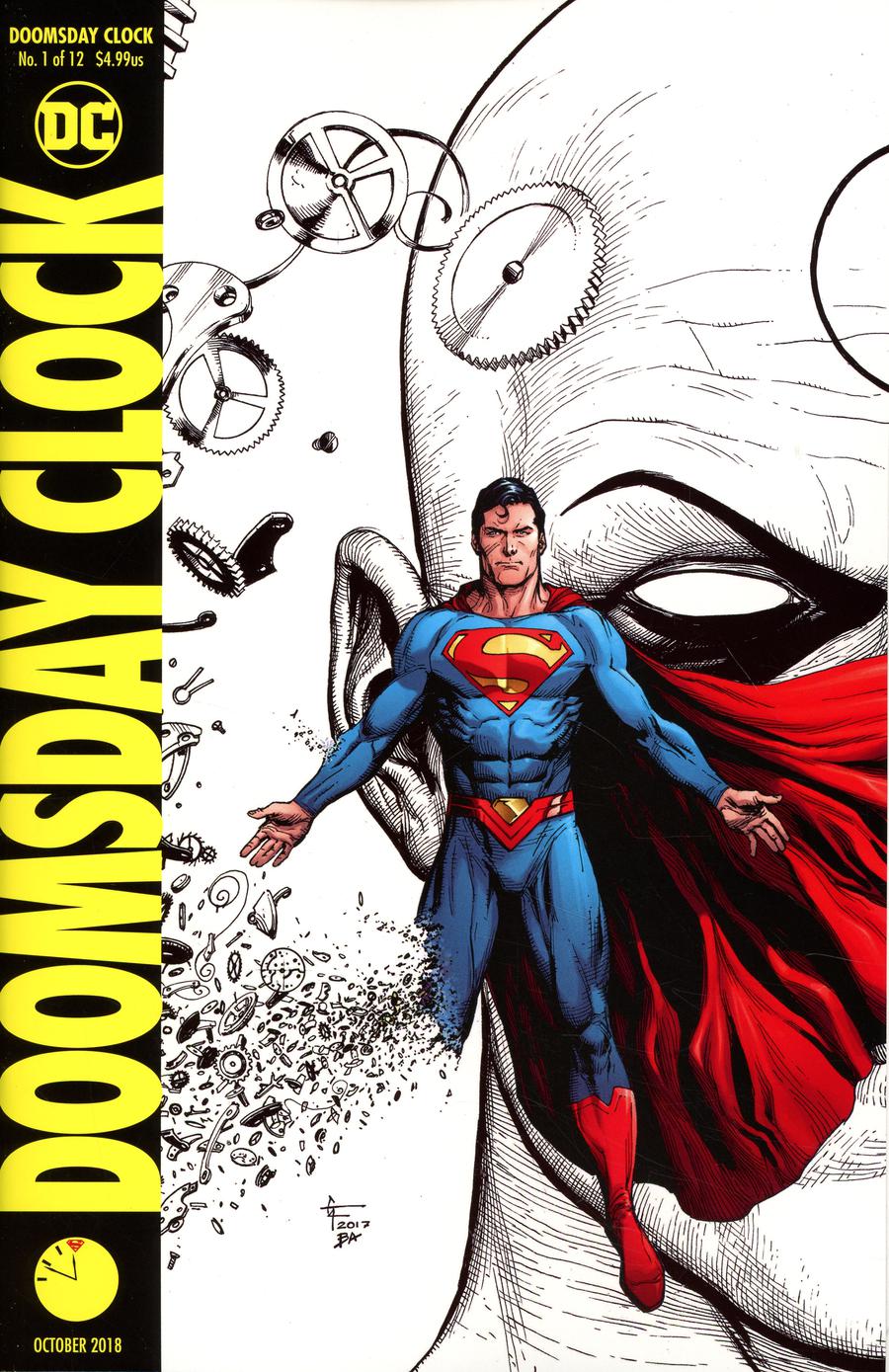 Doomsday Clock #1 Cover J 4th Ptg Variant Gary Frank Cover