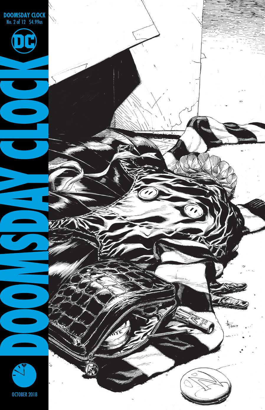 Doomsday Clock #2 Cover D 3rd Ptg Variant Gary Frank Cover