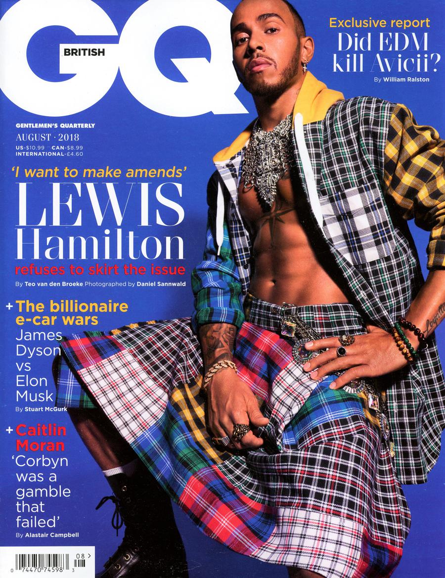GQ UK August 2018