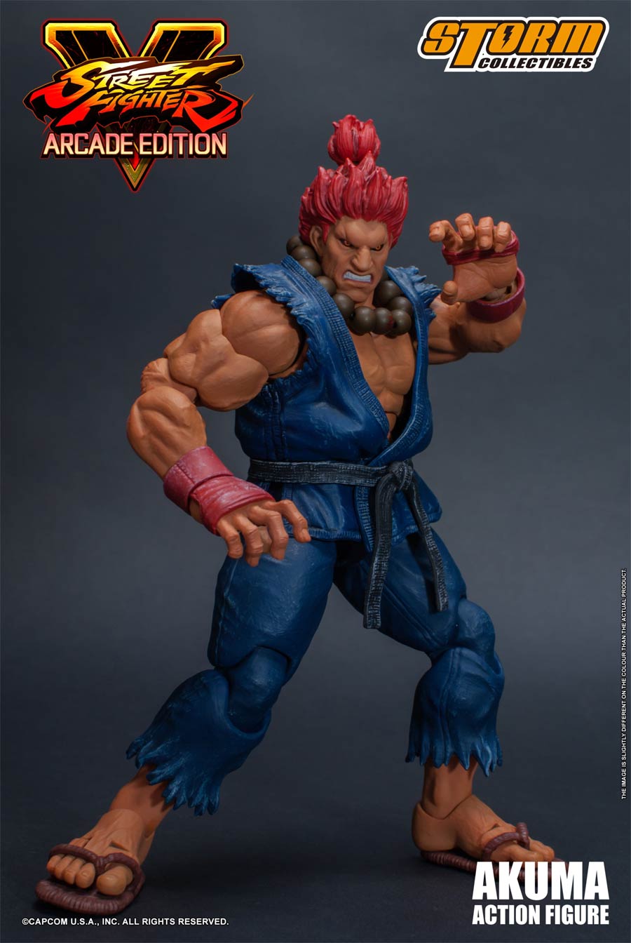 Street Fighter V Arcade Edition 1/12 - Akuma Nostalgic Costume Action Figure