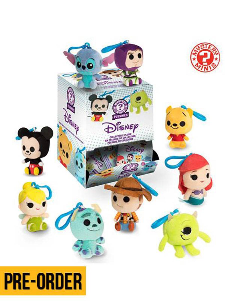 Disney Pixar Plush Keyring Mystery Mini Blind Mystery Box