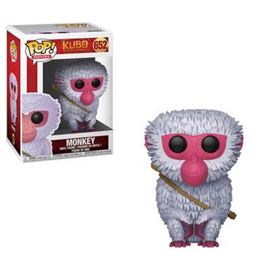 POP Movies 652 Kubo And The Two Strings Monkey Vinyl Figure
