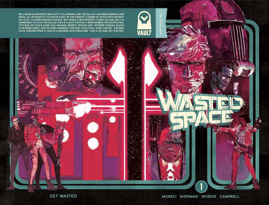 Wasted Space #1 Cover E 3rd Ptg Variant Hayden Sherman Cover