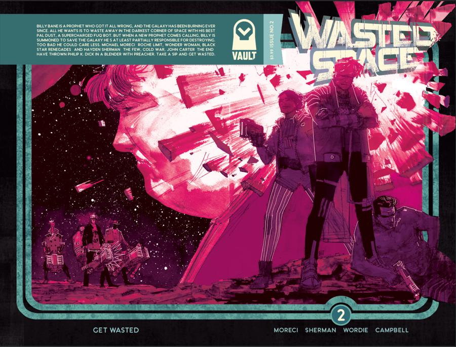 Wasted Space #2 Cover C 2nd Ptg Variant Hayden Sherman Cover