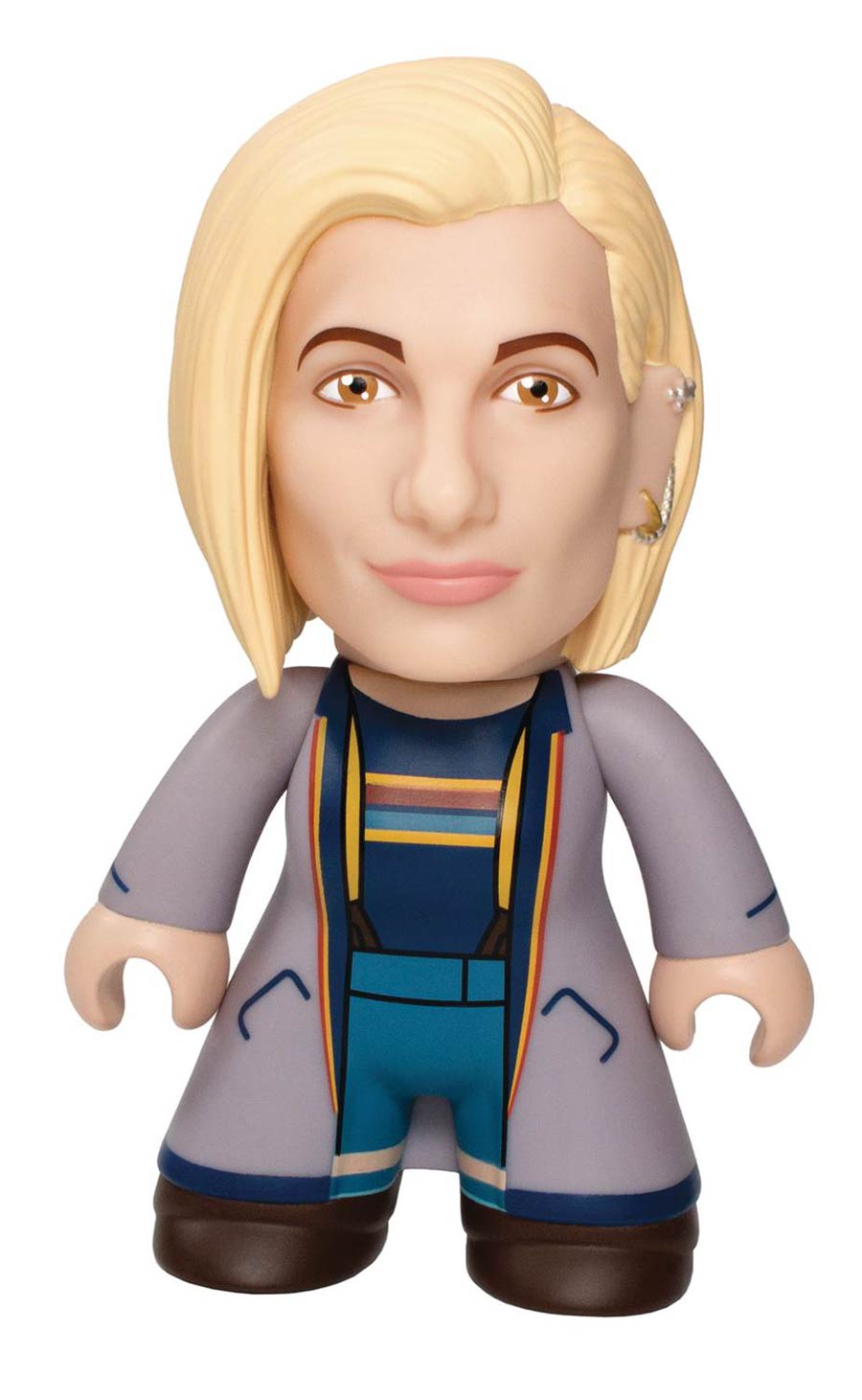 Doctor Who SDCC Debut Titans 13th Doctor Blue Coat 6.5-Inch Vinyl Figure