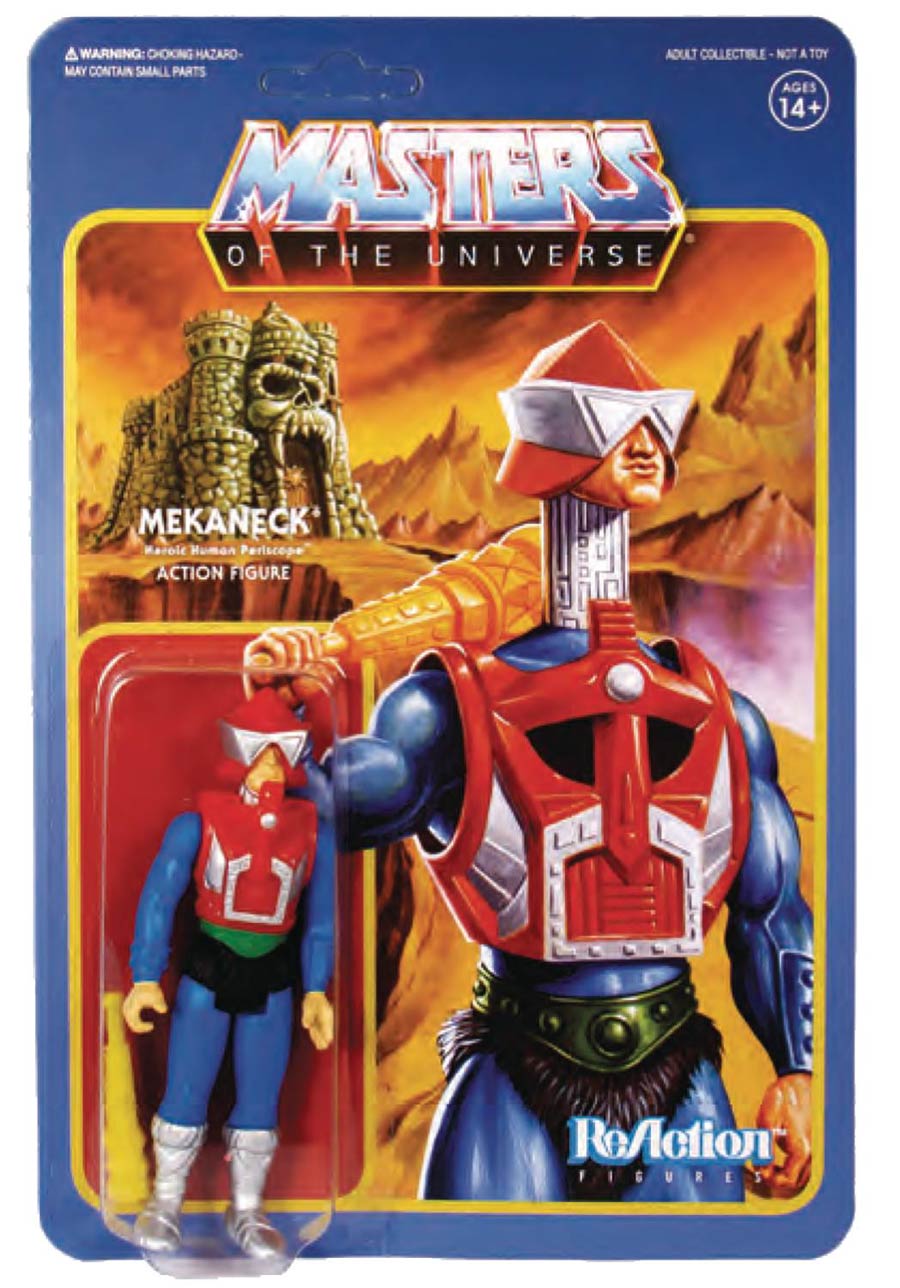 Masters Of The Universe Reaction Figure - Mekaneck