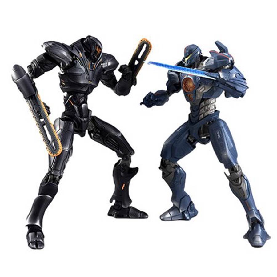 Robot Spirits (Side Jaeger) Pacific Rim Uprising - Siberia Battle Set SDCC Exclusive Action Figures