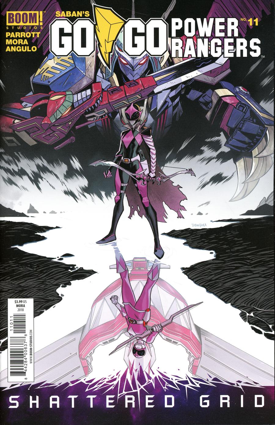 Sabans Go Go Power Rangers #11 Cover A Regular Dan Mora Cover (Shattered Grid Part 6)