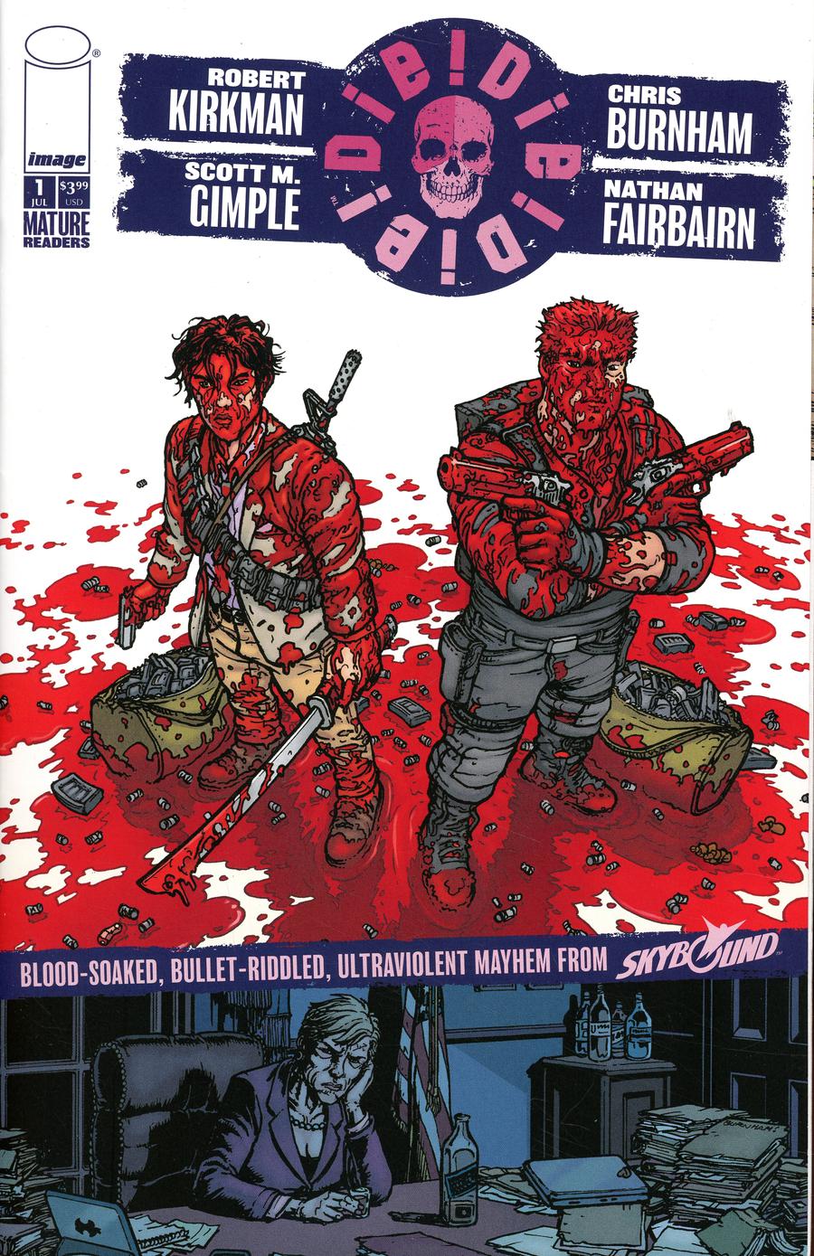 Die Die Die #1 Cover A Chris Burnham & Nathan Fairbairn No Dialogue Cover