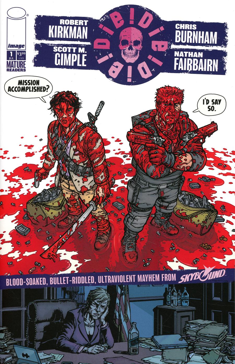 Die Die Die #1 Cover D Chris Burnham & Nathan Fairbairn Id Say So Cover