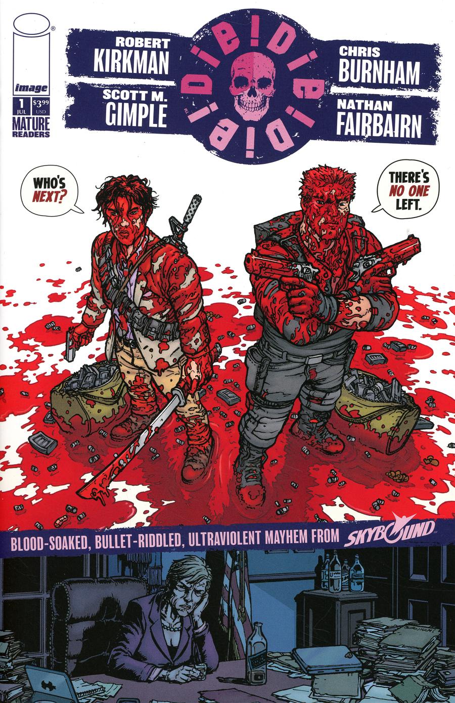 Die Die Die #1 Cover F Chris Burnham & Nathan Fairbairn No One Cover