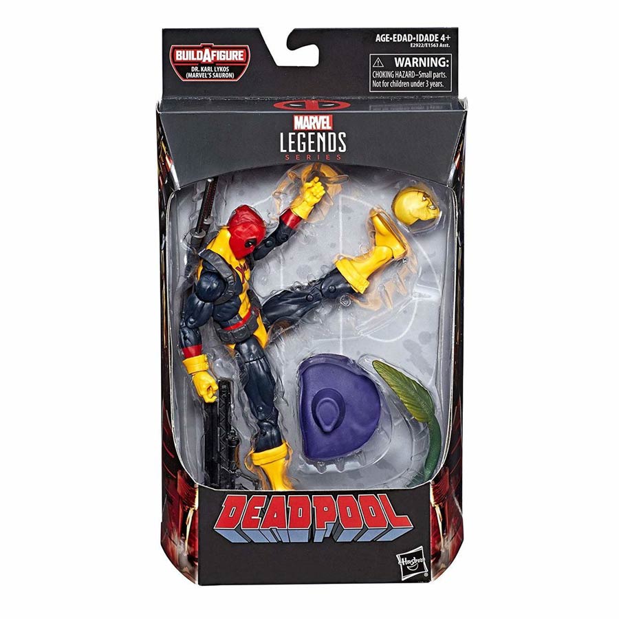 Deadpool Legends Wave 2 6-Inch Action Figure - X-Men Costume Deadpool