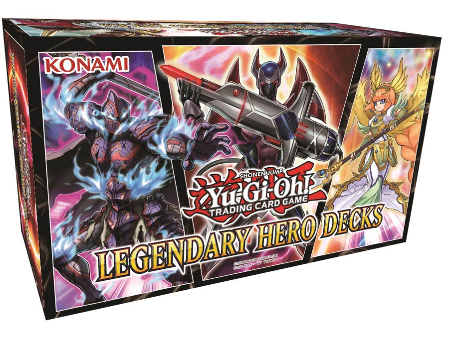 Yu-Gi-Oh Legendary Hero Decks