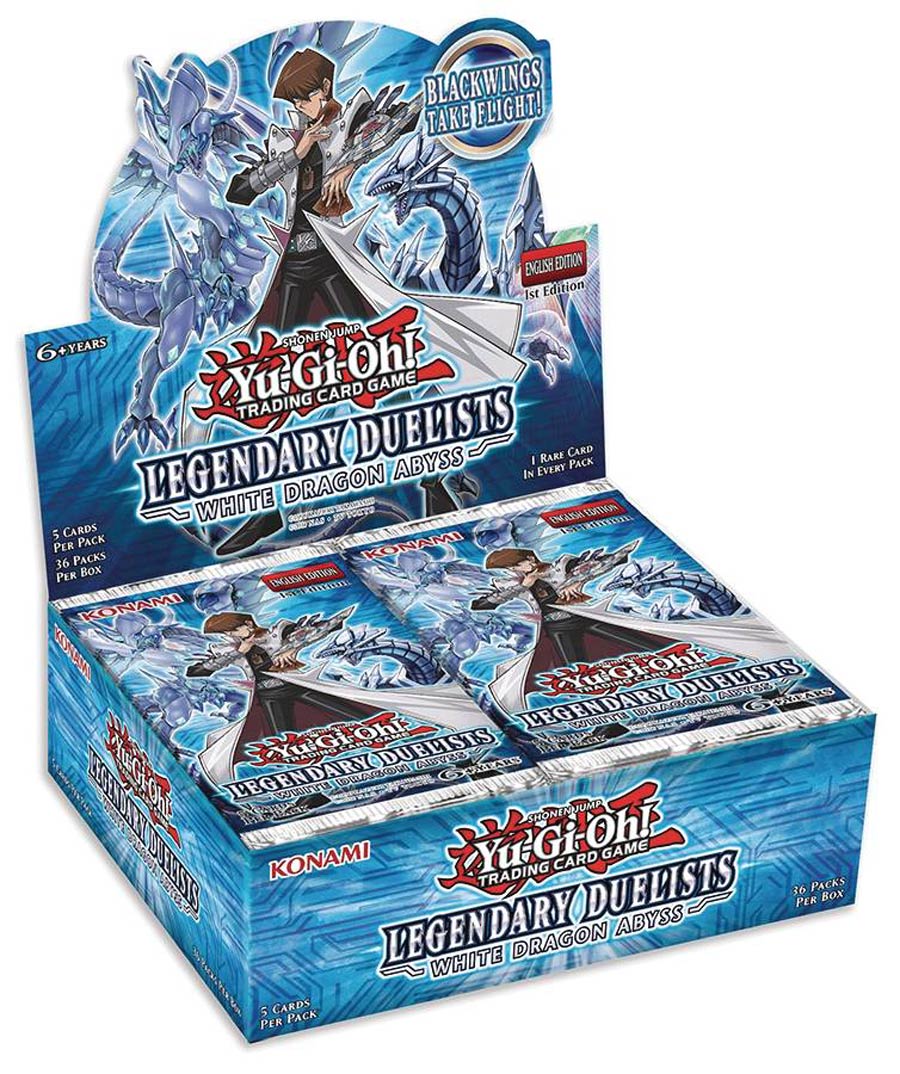 Yu-Gi-Oh Legendary Duelists White Dragon Abyss Booster Display Of 36 Packs