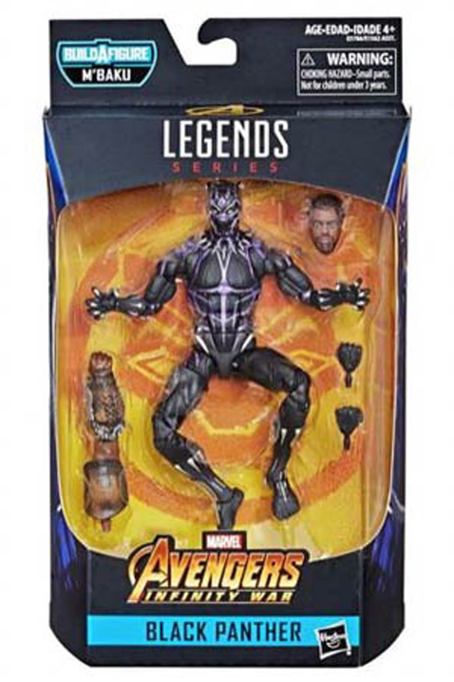 Black Panther Legends Wave 2 Action Figure - Black Panther (Vibranium Armor)