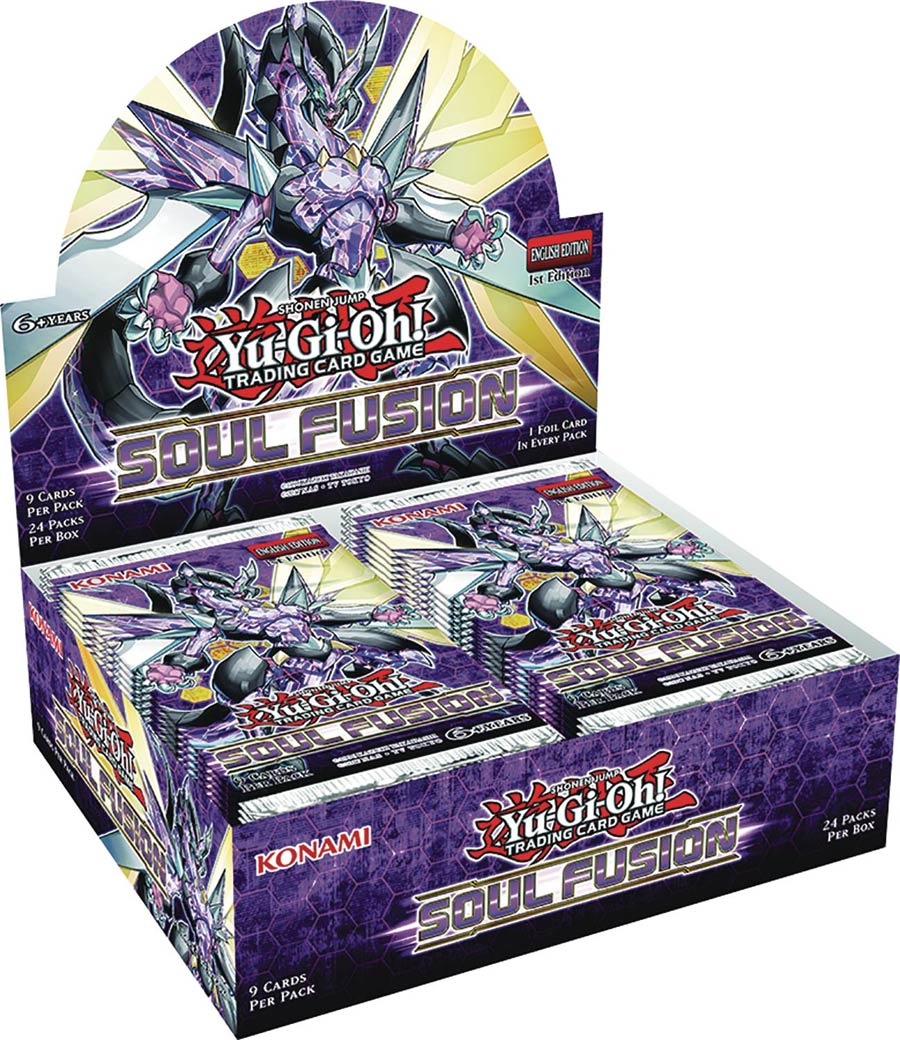 Yu-Gi-Oh Soul Fusion Booster Display Of 24 Packs