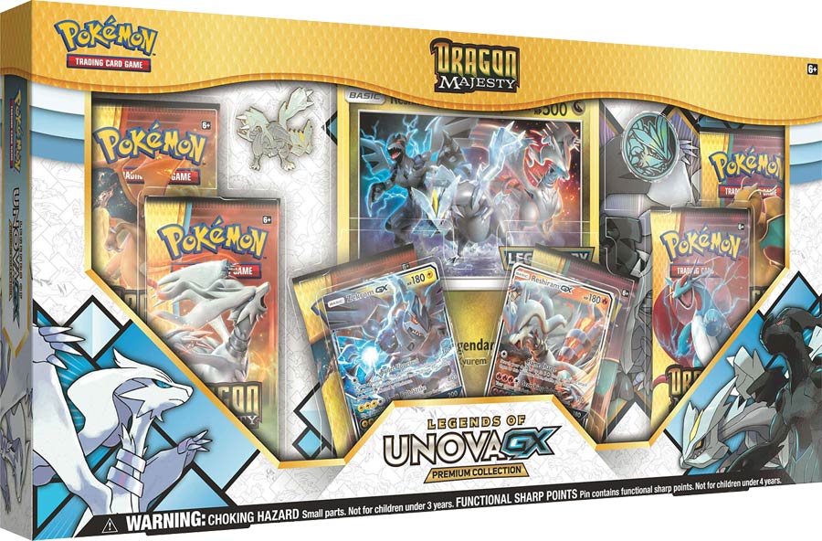 Pokemon TCG Dragon Majesty Legends Unova Collection Box