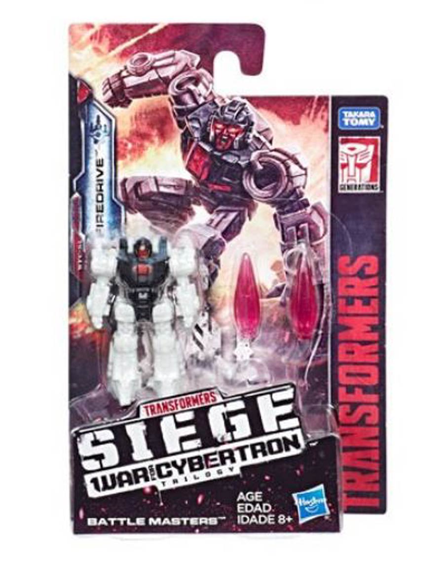 Transformers Generations War For Cybertron Battle Masters Firedrive Action Figure