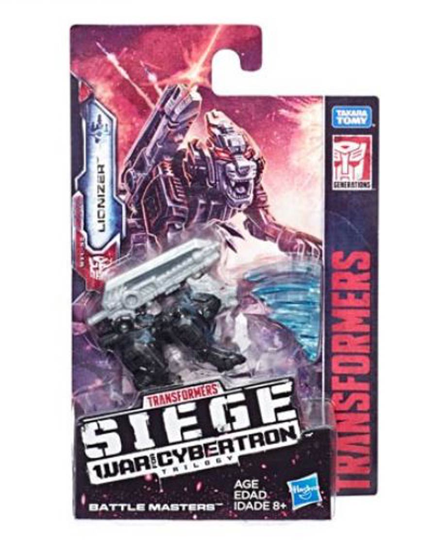 Transformers Generations War For Cybertron Battle Masters Lionizer Action Figure