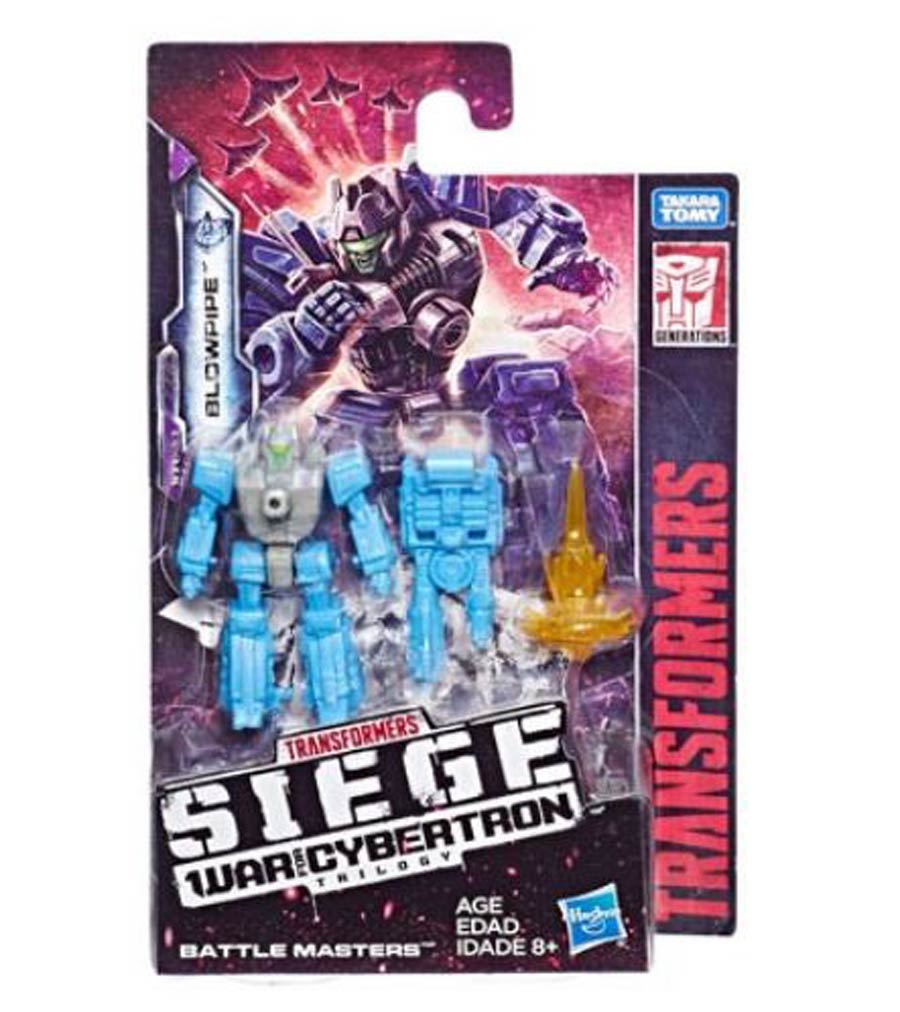 Transformers Generations War For Cybertron Battle Masters Blowpipe Action Figure