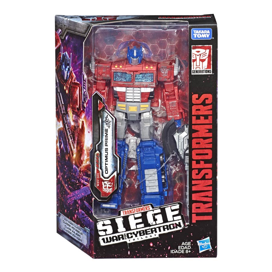 Transformers Generations War For Cybertron Voyager Class Optimus Prime Action Figure