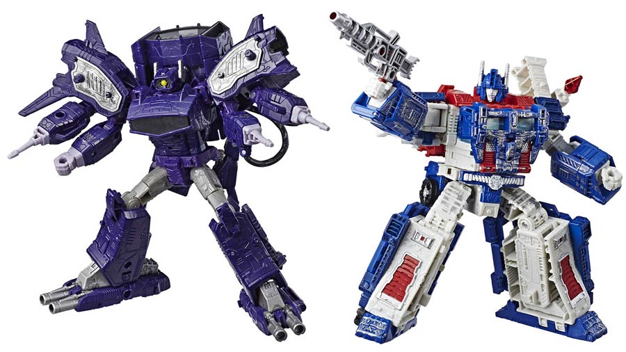 Transformers Generations War For Cybertron Leader Class Wave 1 Assortment Case Of 2 Figures