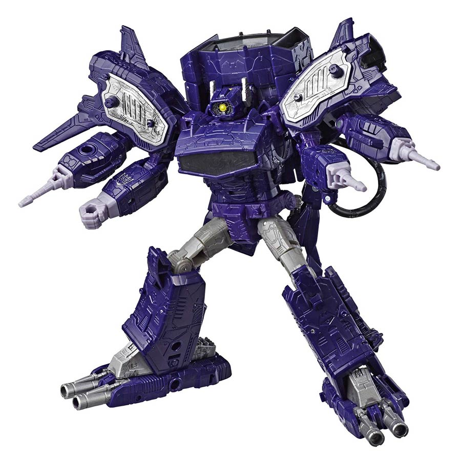 Transformers Generations War For Cybertron Leader Class Shockwave Action Figure
