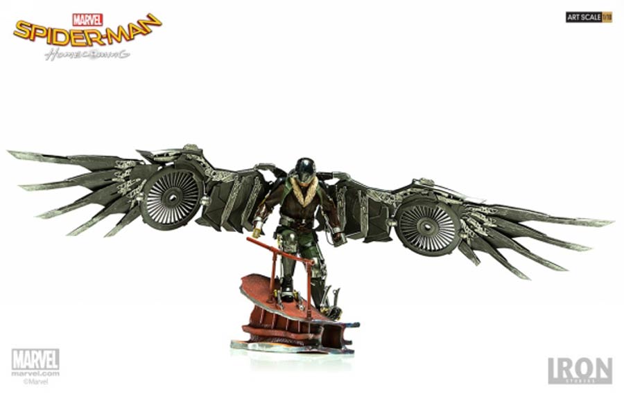 Spider-Man Homecoming Battle Diorama Series Art Scale 1/10 - Vulture Statue