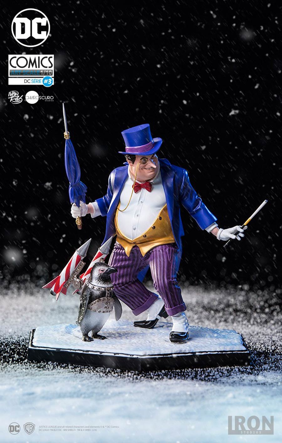DC Comics Art Scale 1/10 Deluxe - The Penguin By Ivan Reis Statue