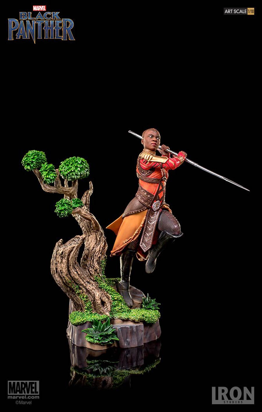 Black Panther Battle Diorama Series Art Scale 1/10 - Okoye Statue