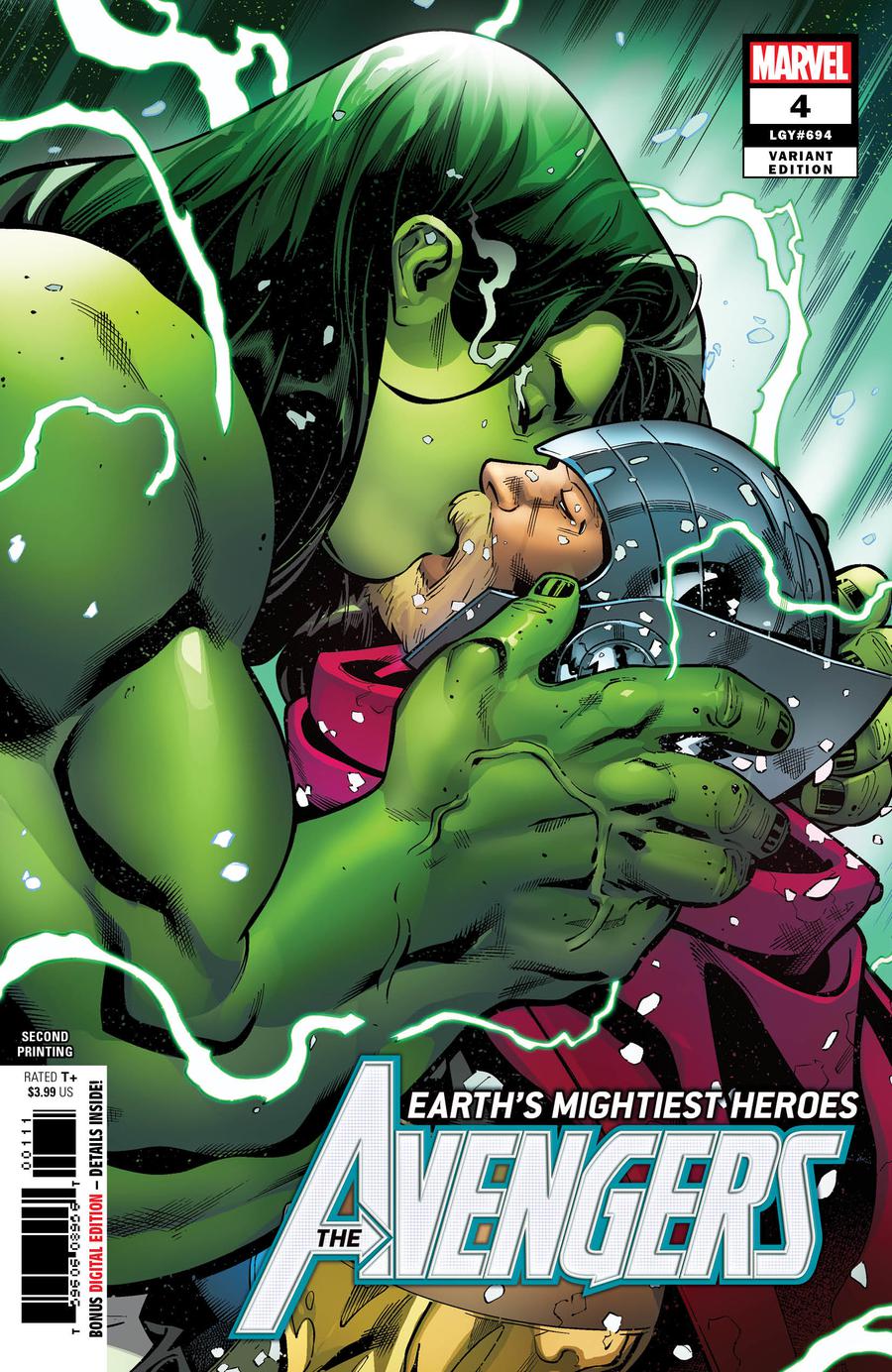 Avengers Vol 7 #4 Cover C 2nd Ptg Variant Paco Medina Cover