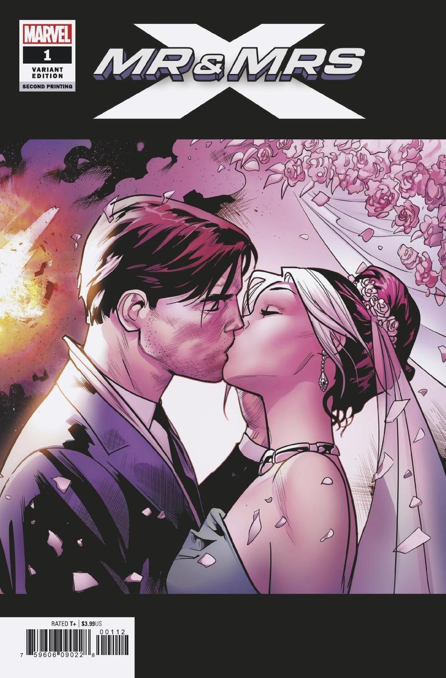 Mr & Mrs X #1 Cover F 2nd Ptg Variant Oscar Bazaldua Cover