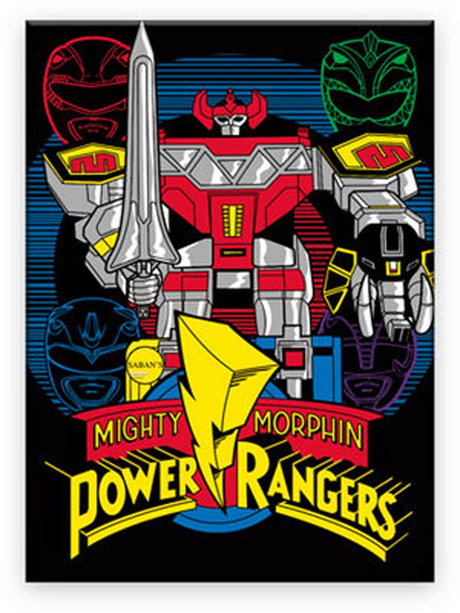 Mighty Morphin Power Rangers Magnet - Megazord