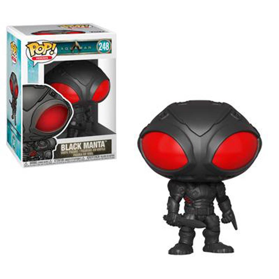POP Heroes 248 Aquaman Movie Black Manta Vinyl Figure