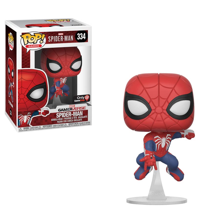 POP Games 334 Marvels Spider-Man Vinyl Bobble Head