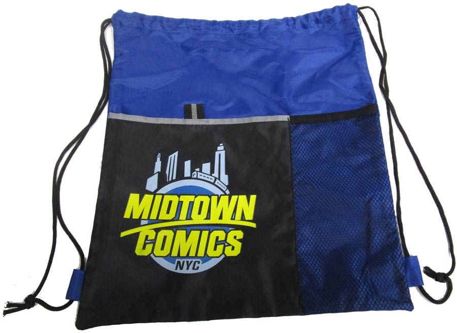 Midtown Comics Dual Pocket Sportpack Cinch Bag