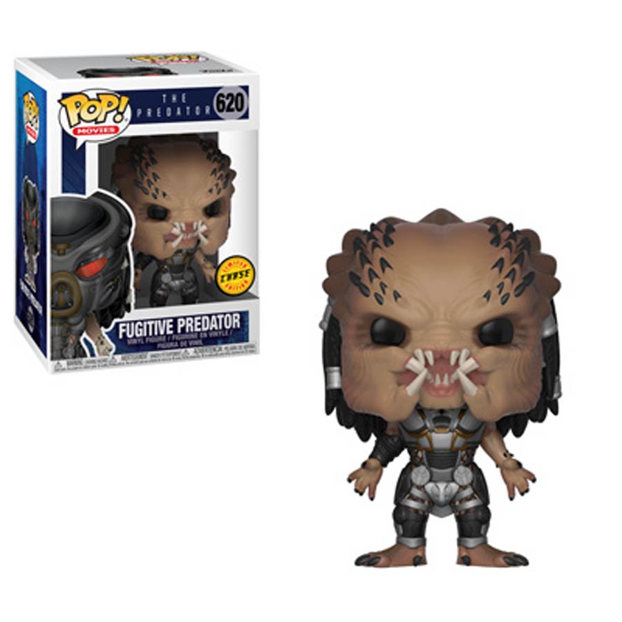 POP Movies 620 The Predator Fugitive Predator Chase Vinyl Figure