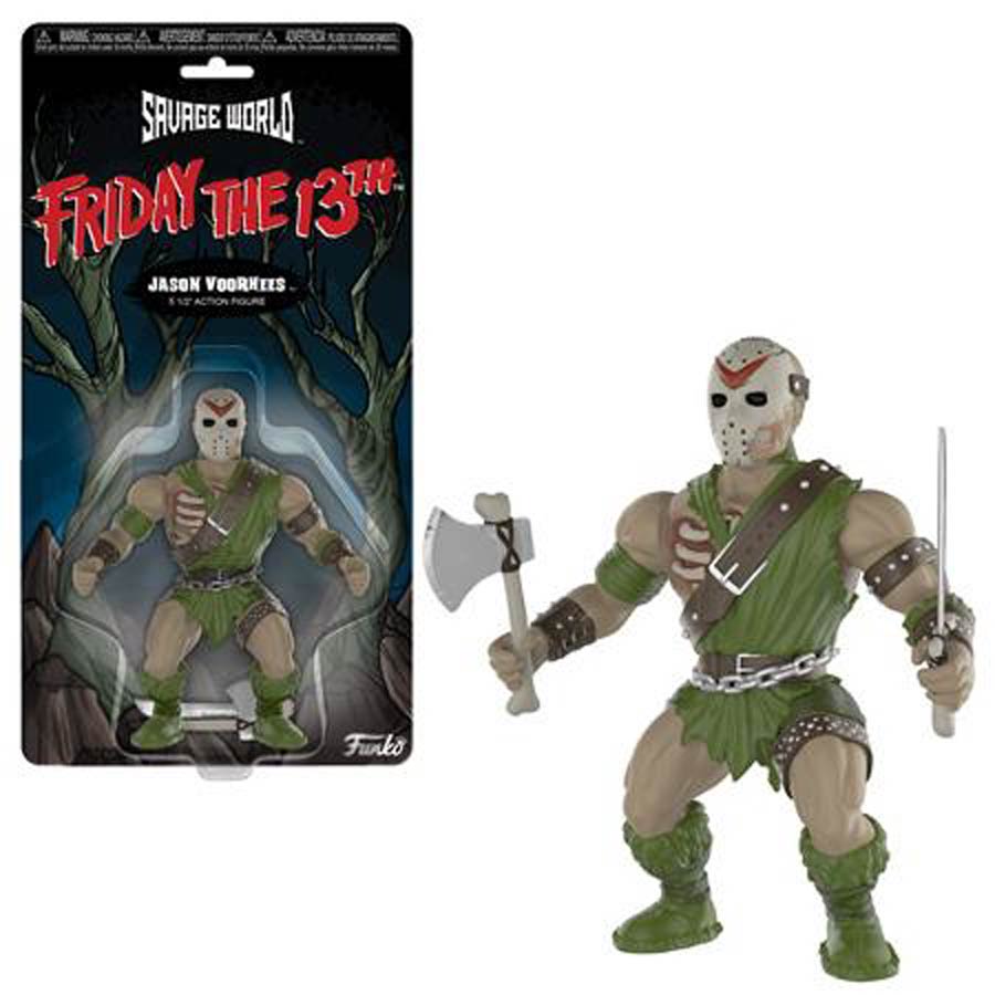 Savage World Friday The 13th Jason Voorhees Action Figure