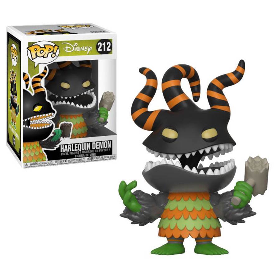 POP Disney 212 Nightmare Before Christmas Harlequin Demon Vinyl Figure
